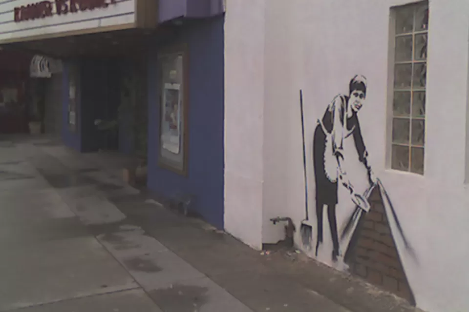 Banksy Sweeping